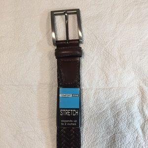 Comfort Zone brown belt NWT Sz 58/60